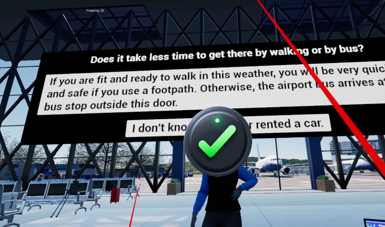 In-game VR screenshot (VirtuAir)